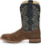 Justin 11in Mens Dusty Blue Dillon Leather Cowboy Boots