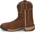 Justin 8in WP Womens Cedar Brown Rush Leather Work Boots