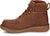 Justin 6in WP CT Mens Barley Brown Rush Leather Work Boots