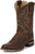 Justin 11in Mens Rich Mahogany Wells Leather Cowboy Boots