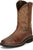 Justin 11in Comp Toe Mens Tan Handler Leather Work Boots