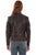 Scully Womens Black Lamb Leather Vintage Jacket