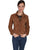 Scully Womens Cafe Brown Boar Suede Jacket