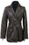 Scully Womens Olive Lambskin Belted Zip Jacket