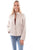 Scully Womens Beige Leather Zip Stand Up Jacket