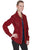 Scully Womens Cranberry Leather Shiny Stars Jacket