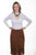 Scully Womens Brown Lamb Suede Fringe Skirt