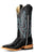 Miss Macie Bean Womens Black Ostrich Full Quill Fashion Boots