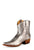 Miss Macie Bean Womens Gunmetal Leather Pedal to the Fashion Boots