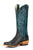 Miss Macie Bean Womens Navy Explosion Leather Top Hand Fashion Boots