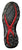 Nautilus Mens Steel Toe ESD Athletic W Grey/Red Action Leather Shoes