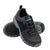 Nautilus Womens Black Leather Alloy Toe Zephyr Athletic Work Shoes