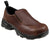 Nautilus Womens Steel Toe Athletic Slip-On M Brown Leather Shoes