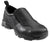 Nautilus Womens Steel Toe Athletic Slip-On M Black Leather Shoes