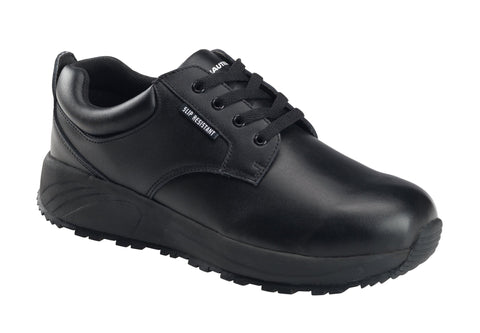 Nautilus Womens Black Leather Soft Toe 5062 Oxford Work Shoes