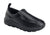 Nautilus Mens Black Leather Soft Toe 5024 Slip-On Work Shoes