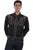 Scully Mens Black Poly/Rayon Floral Scroll L/S Shirt