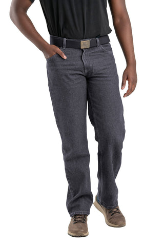 Berne Mens Classic Stone Wash 100% Cotton Heritage Relaxed Carpenter Jean