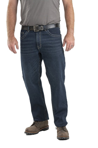 Berne Mens Granite Cotton Blend Highland Flex Bootcut Jeans
