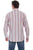 Scully Mens Red/White/Blue 100% Cotton Signature Election L/S Shirt