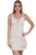 Scully Womens Natural 100% Cotton Keyhole S/L Dress