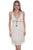 Scully Womens Natural 100% Cotton Tie Back S/L Dress
