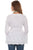 Scully Womens White 100% Cotton Boho L/S Tunic