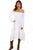Scully Womens White 100% Cotton Scoop Neck L/S Dress