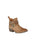 Circle G Urban Ladies Studs Brown Cowhide Leather Ankle Boots