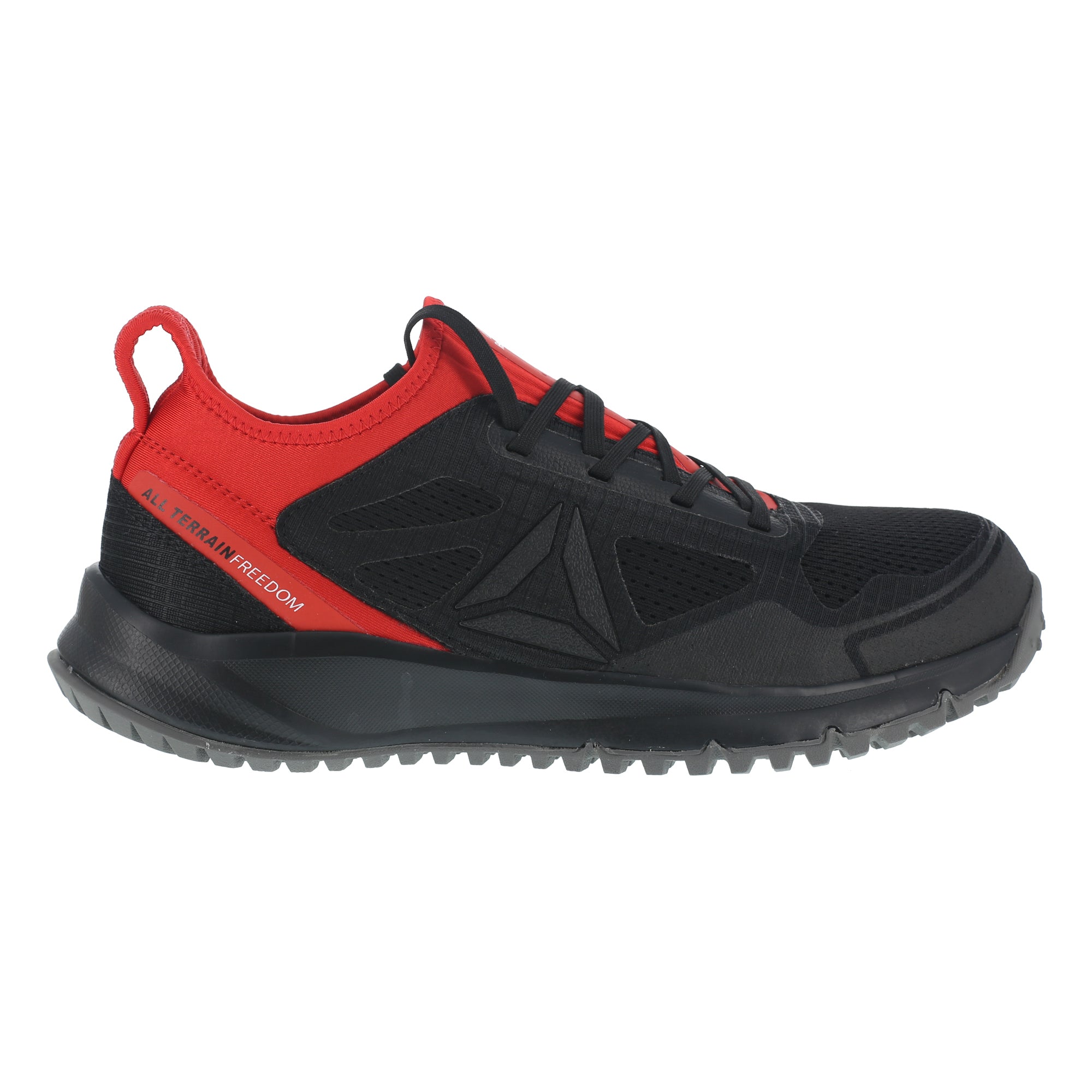 Reebok black on sale mesh shoes