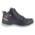 Reebok Mens Black Leather Work Boots Athletic Mid Cut AT Met Guard