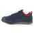 Reebok Mens Navy Mesh Work Shoes Steel Toe EH Red Athletic Oxford