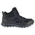 Reebok Mens Black Leather Work Boots Soft Toe Lace-Up