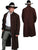 Scully RangeWear Mens Walnut 100% Cotton Long Overcoat Duster Coat