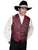 Scully Rangewear Mens Red Polyester Dragon Classic Vest