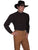 Scully RangeWear Mens Brown 100% Cotton Pleated Insert L/S Western Shirt