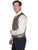 Scully Mens Taupe Polyester Self-Backed Vest