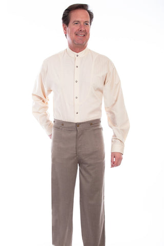 Scully Mens Brown Cotton Blend Rangewear Pants