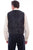 Scully Mens Pewter Polyester Distinguished Vest