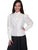 Scully Rangewear Womens Natural Polyester Scroll Vine Lapel Vest