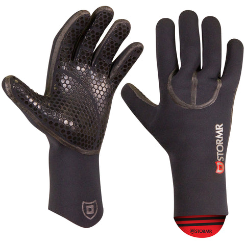 Stormr Unisex Typhoon Neoprene Glove Black Neoprene Core Fleece