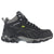 Reebok Mens Black Leather Work Boots Beamer Hiker WP Met Guard