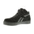 Reebok Womens Black Suede Hi Top Athletic Sneaker Dayod Composite Toe