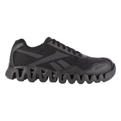 ウェア reeza Reebok Mens Black Mesh Work Shoes Zig Pulse Athletic CT
