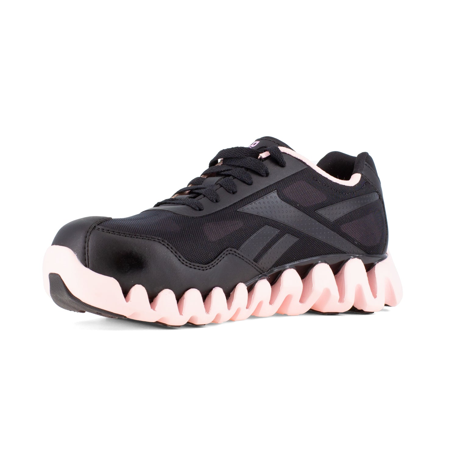 Reebok Womens Black/Pink Mesh Shoes Zig Athletic CT – The Company