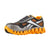 Reebok Womens Silver/Orange Mesh Work Shoes Zig Pulse Athletic CT