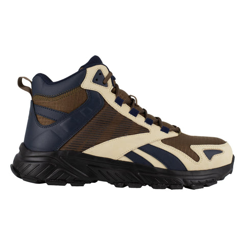 Reebok Mens Tan/Blue Mesh Work Boots Hyperium Trail Hiker CT