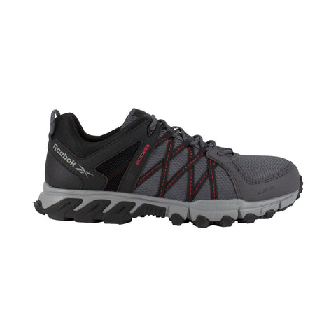 Reebok Mens Grey/Black Mesh Oxfords Trailgrip Work AT