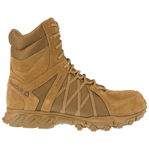 Reebok Mens Coyote Leather Work Boots Trailgrip Tactical CT