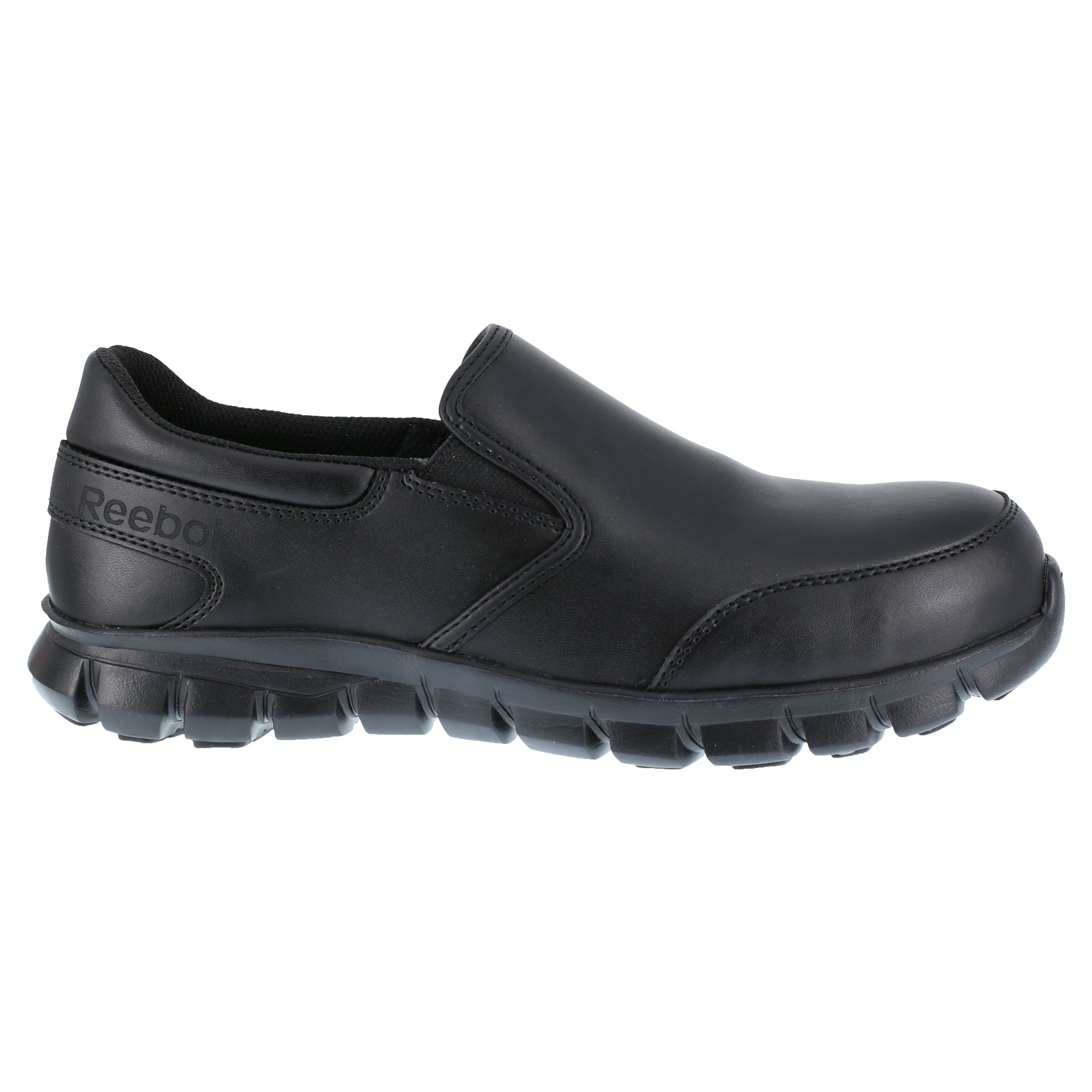 Reebok Work Men s Sublite Cushion Slip On Black Size 13